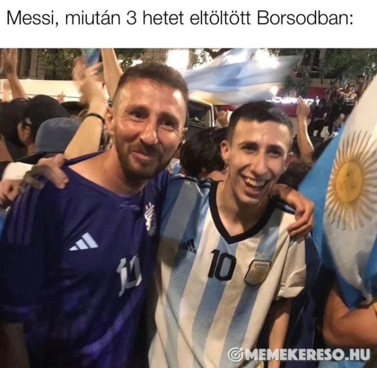 Messi, miután 3 hetet eltöltött Borsodban: