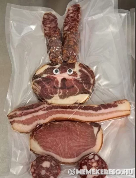 Húsvéti nyuszi Bacon